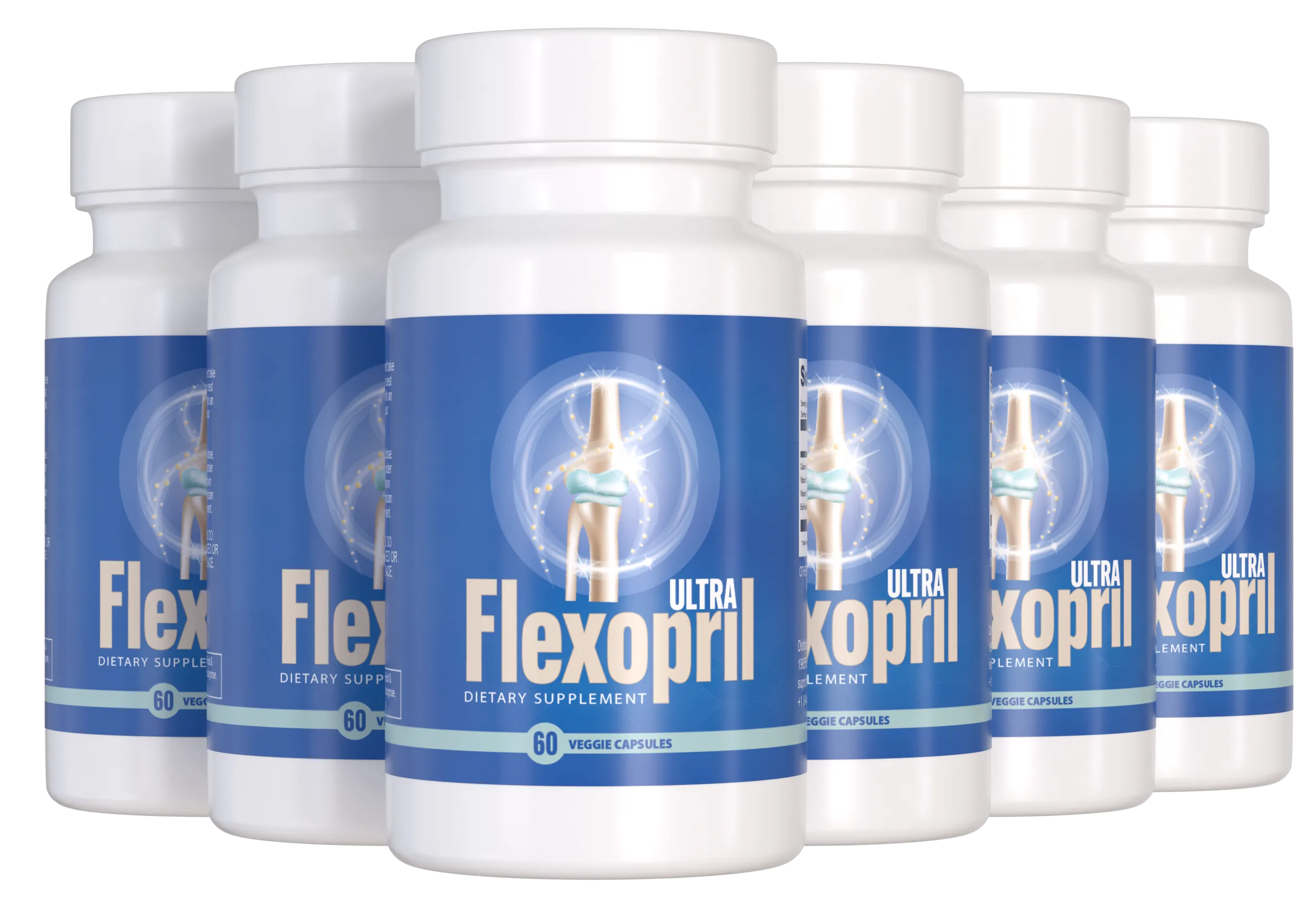 Flexopril Ultra 6 Bottle Package